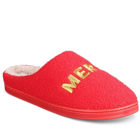 All Good Vibes Slipper Shoe Embroidered Gold Size 7 Size 8 Medium NEW + Fabulous - Picture 6 of 11